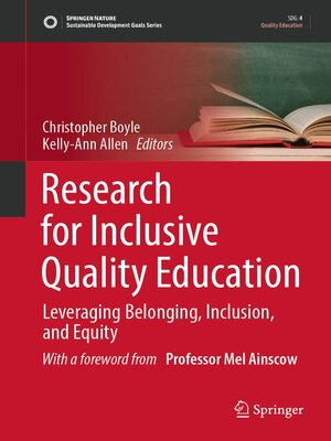 cover image of Research for Inclusive Quality Education
